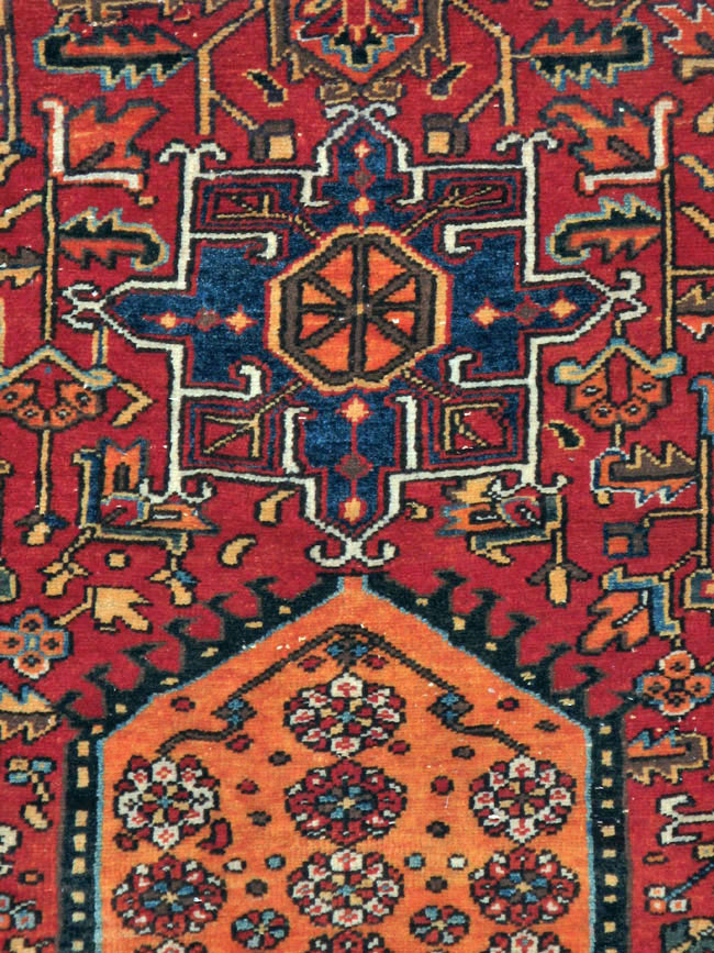 Vintage Persian Karajeh Carpet, No.22567 - Gss